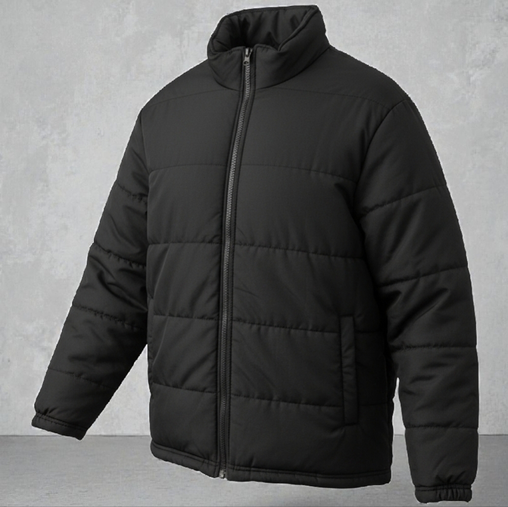 Hawke & Co Men's Dark Black Puffer Jacket